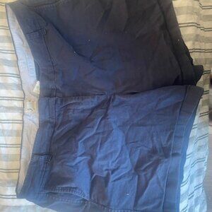 J Crew Navy Khaki Shorts